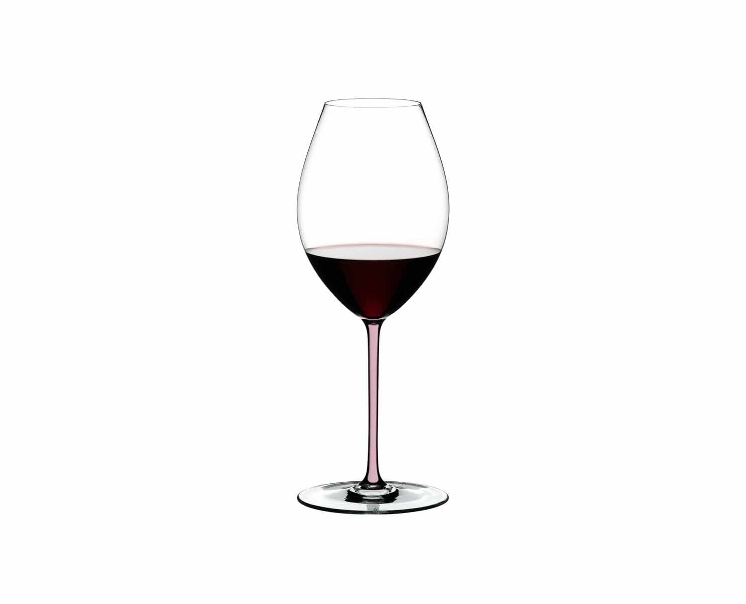 Pahar pentru vin, din cristal Fatto A Mano Old World Syrah Roz, 600 ml, Riedel
