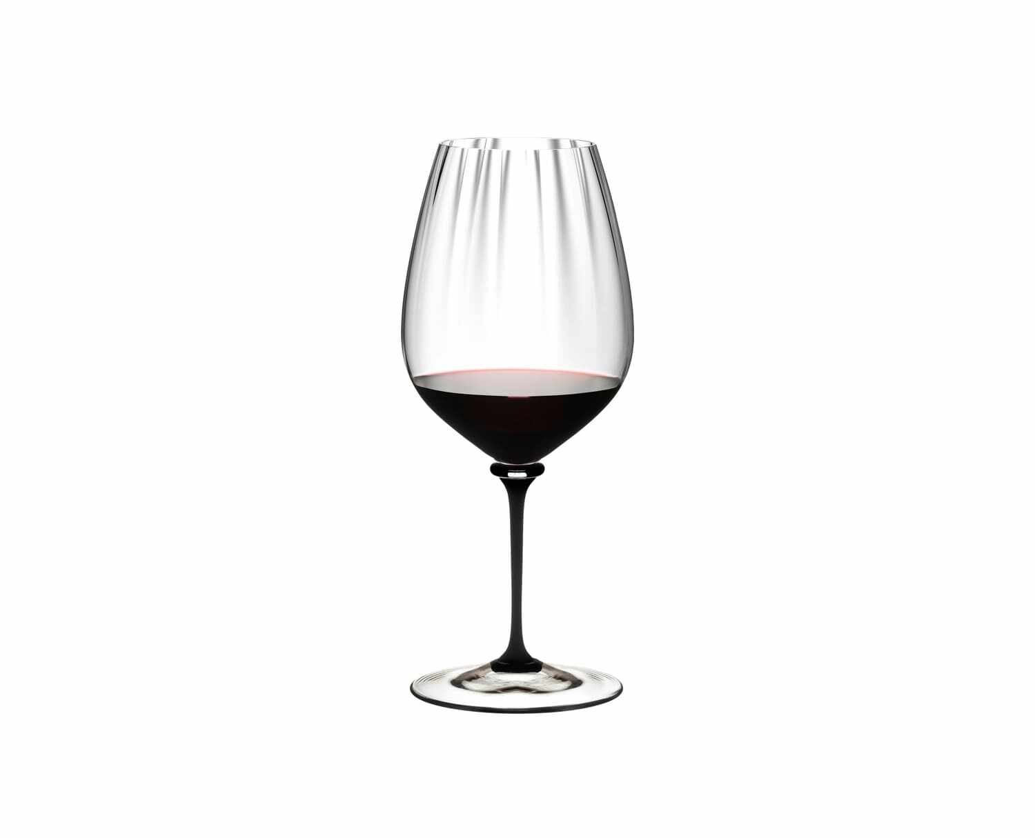 Pahar pentru vin, din cristal Fatto A Mano Performance Cabernet Negru, 834 ml, Riedel