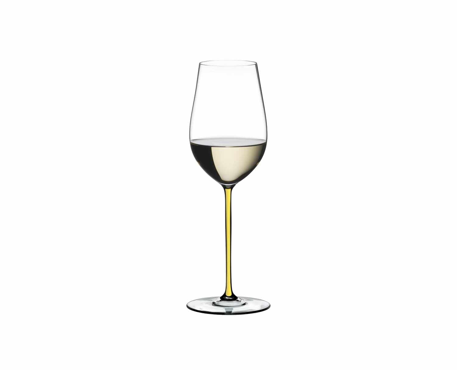 Pahar pentru vin, din cristal Fatto A Mano Riesling / Zinfandel Galben, 395 ml, Riedel