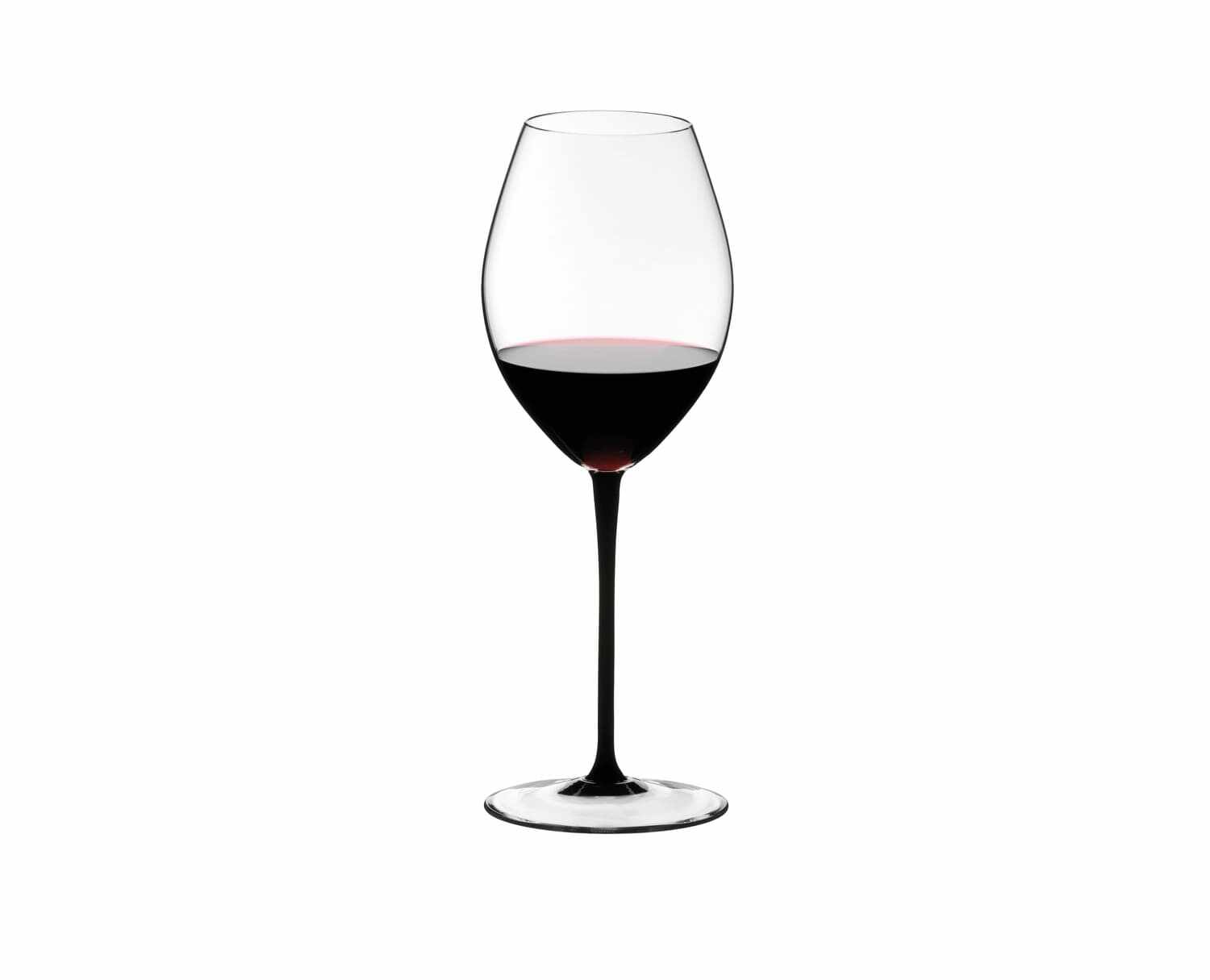 Pahar pentru vin, din cristal Sommeliers Black Tie Hermitage Negru, 590 ml, Riedel