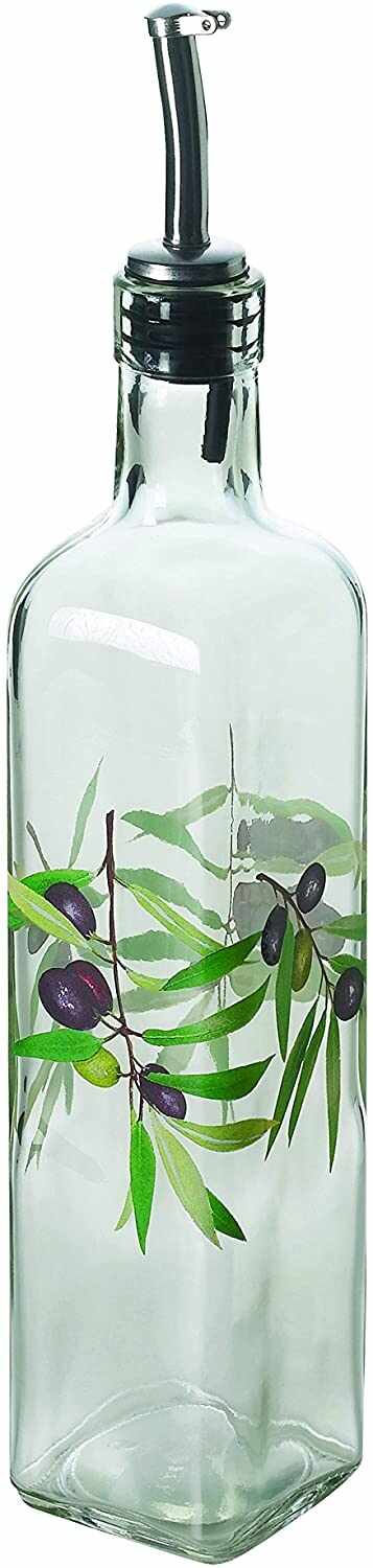 Sticla pentru ulei, 473 ml, L6xl6xH32 cm, Oliva Tall Transparent