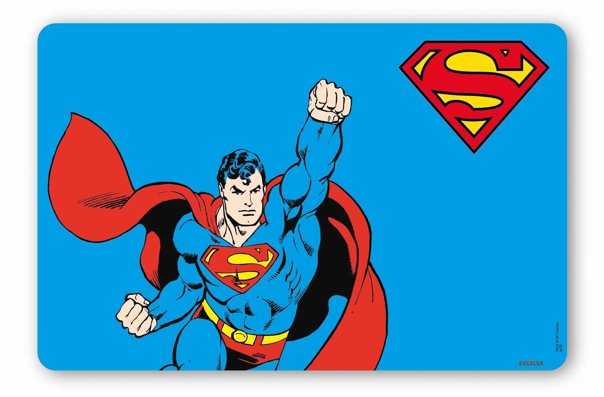 Suport vesela din PP, Superhero Superman, L43xl29 cm