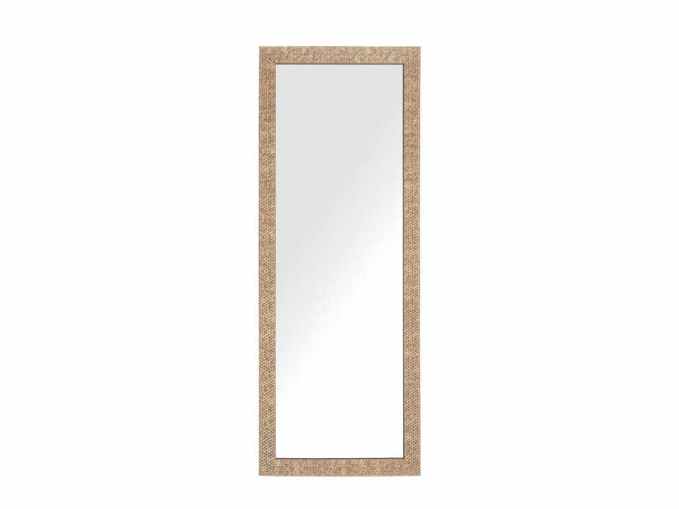 Oglinda de perete Ajaccio, alama, 130 x 50 cm