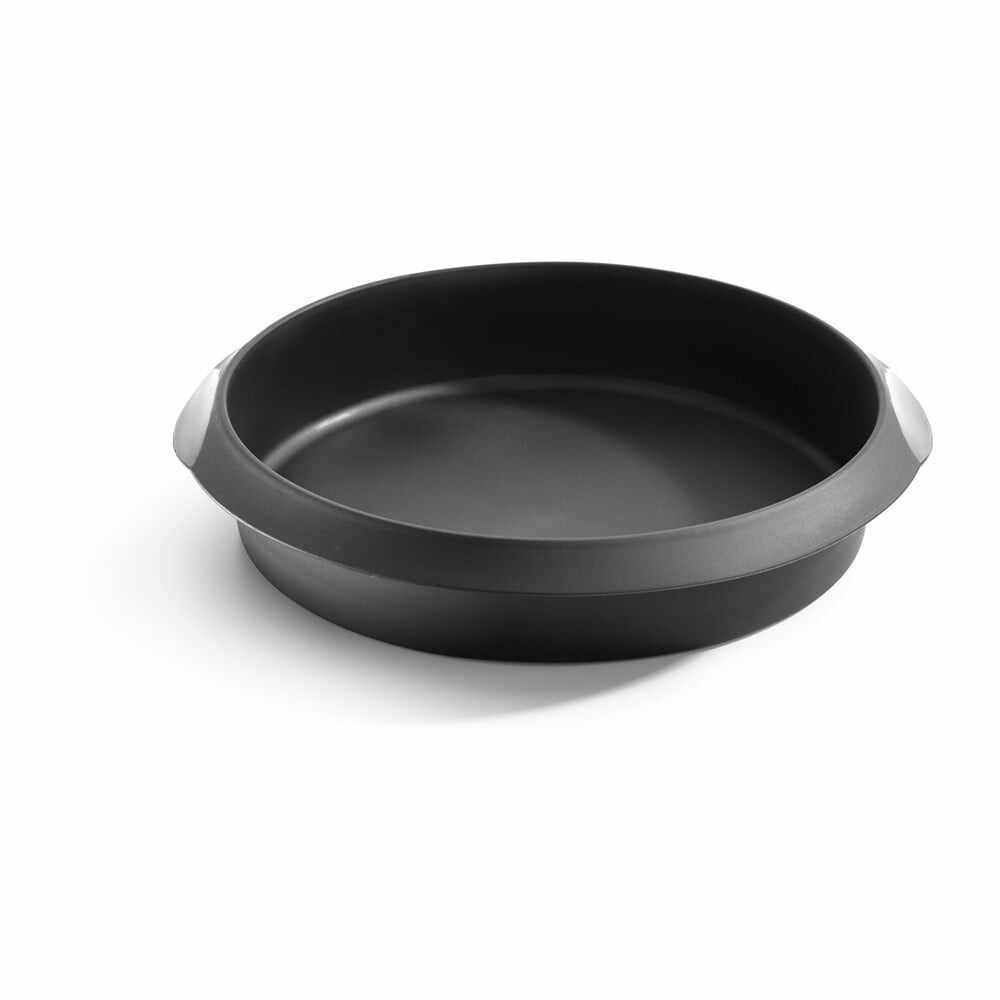 Formă din silicon pentru copt Lékué, ⌀ 26 cm, negru