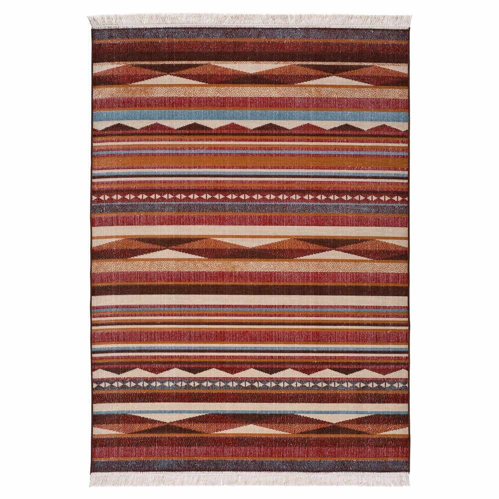 Covor Universal Caucas Stripes, 120 x 170 cm, roșu
