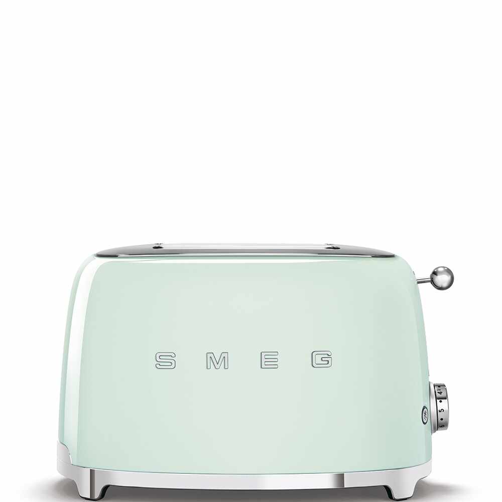 Toaster 2 sloturi TSF01PGEU, Verde pastel, Retro 50, SMEG