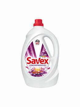 Detergent lichid Savex 2IN1 Color, 3.3l, 60 spalari