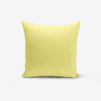 Față de pernă Minimalist Cushion Covers , 45 x 45 cm, galben
