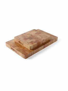 Tocator Hendi, lemn de cauciuc, 26.5 x 32.5 x 4.5 cm, 506912, Maro