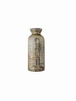 Vaza de sticla, DecoDepot, aurie, 36x13.5 cm