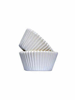 Forma din hirtie muffin ALB, Benders, 1BC2001PR8L00, 6 x 11 x 2.5 cm, Alb