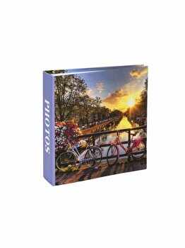 Album foto, Pufo, model Bike lovers in town, 200 poze, 22 x 22 cm, Multicolor