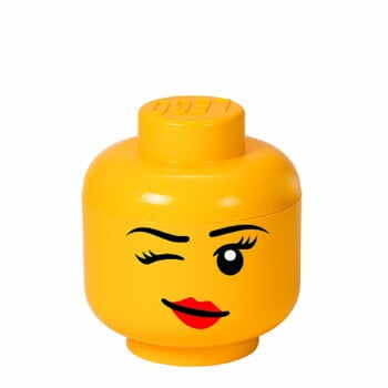 Cutie depozitare LEGO® Winky S, galben, ⌀ 16,3 cm