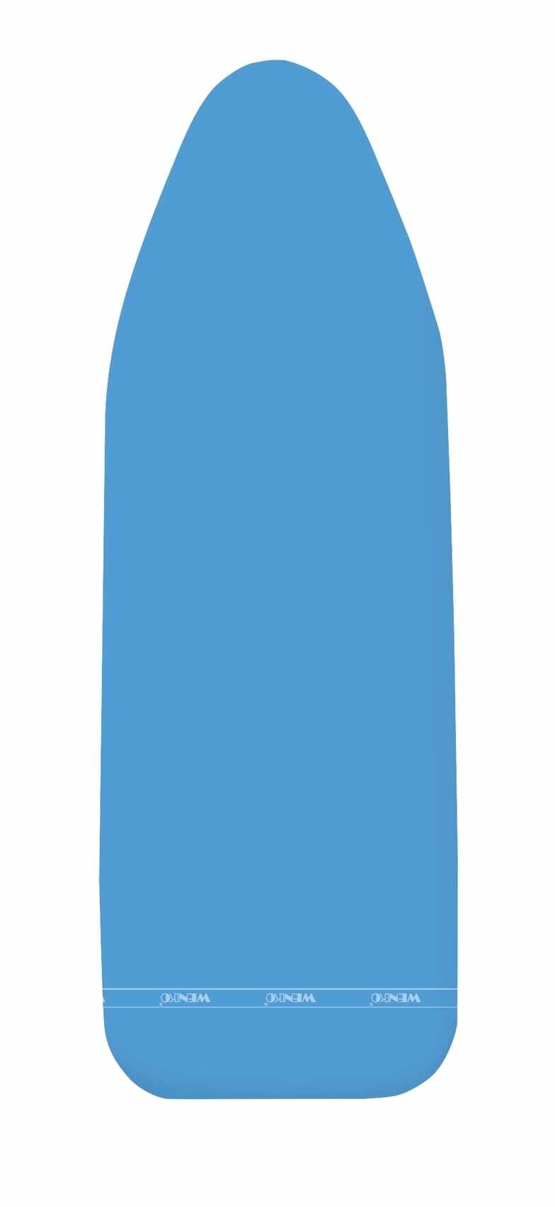 Husa masa de calcat din bumbac, Ceramic M Albastru, L125xl40 cm