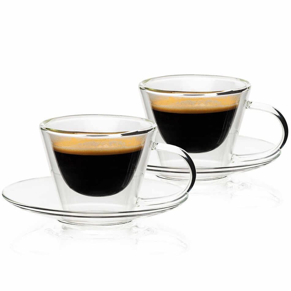 4home Pahare termo espresso Elegante Hot&Cool 80 ml, 2 buc.
