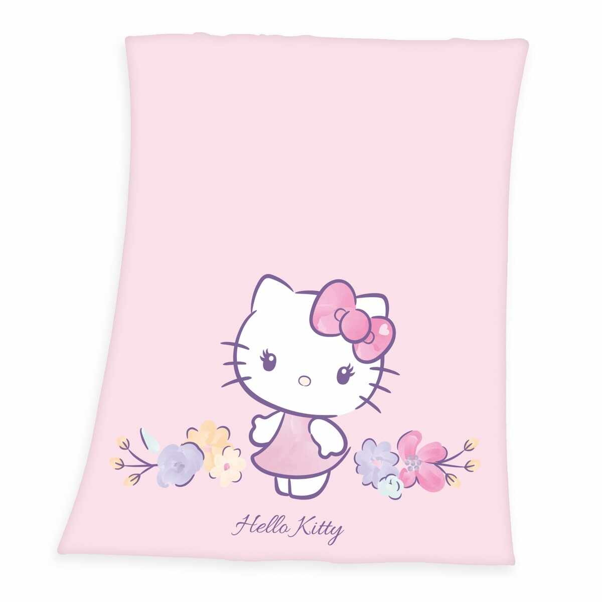 Pătură Hello Kitty, 130 x 160 cm