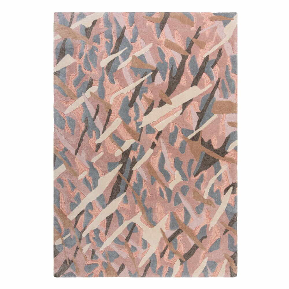 Covor Flair Rugs Bark, 120x170 cm, gri-roz
