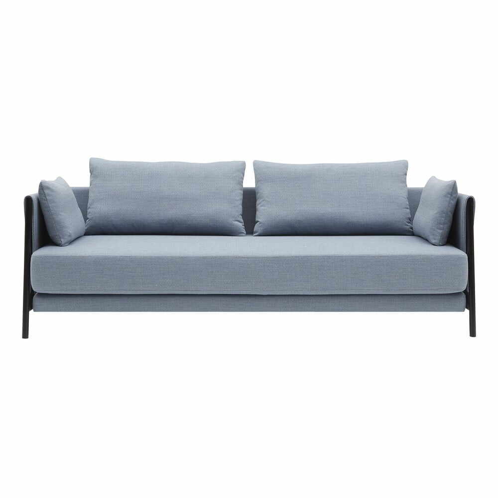 Canapea extensibilă Softline Madison, albastru-deschis
