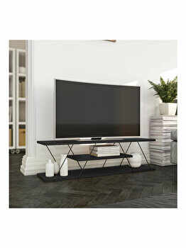 Comoda TV, Kalune Design, 120 x 30 x 33 cm, 854KLN3020, pal melaminat, Multicolor