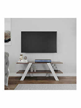 Comoda TV, Kalune Design, 120 x 33.1 x 45 cm, 854KLN3022, pal melaminat, Multicolor
