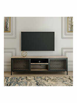 Comoda TV, Kalune Design, 150 x 40 x 47 cm, 854KLN3015, pal melaminat, Multicolor