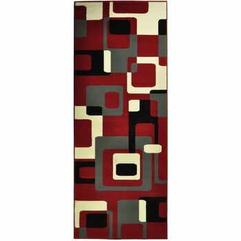 Covor Hanse Home Hamla Retro, 80 x 150 cm, roșu