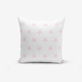 Față de pernă cu amestec din bumbac Minimalist Cushion Covers Powder Colour Star Modern, 45 x 45 cm