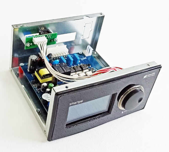Kit automatizare format din Display si Placa electronica Centrale pe peleti Fornello Rossi Camino Compact 25/35 kW