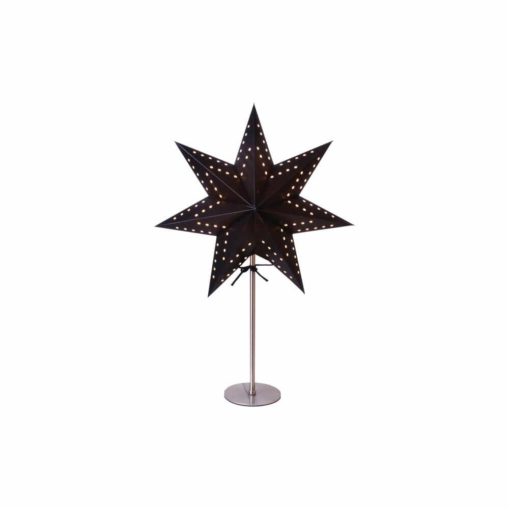 Decorațiune luminoasă Star Trading Bobo, 51 cm negru