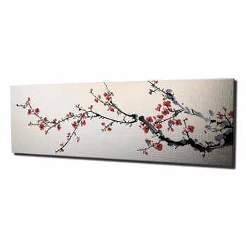 Tablou pe pânză Sakura, 80 x 30 cm