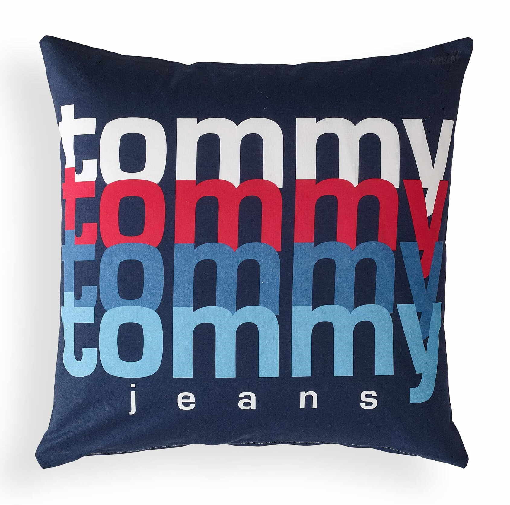 Perna decorativa Tommy Jeans TJ Rainbow 40x40cm albastru navy
