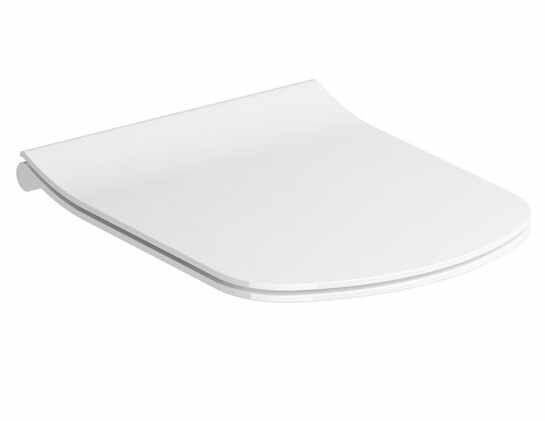 Capac WC Ravak Concept Classic slim cu inchidere lenta alb