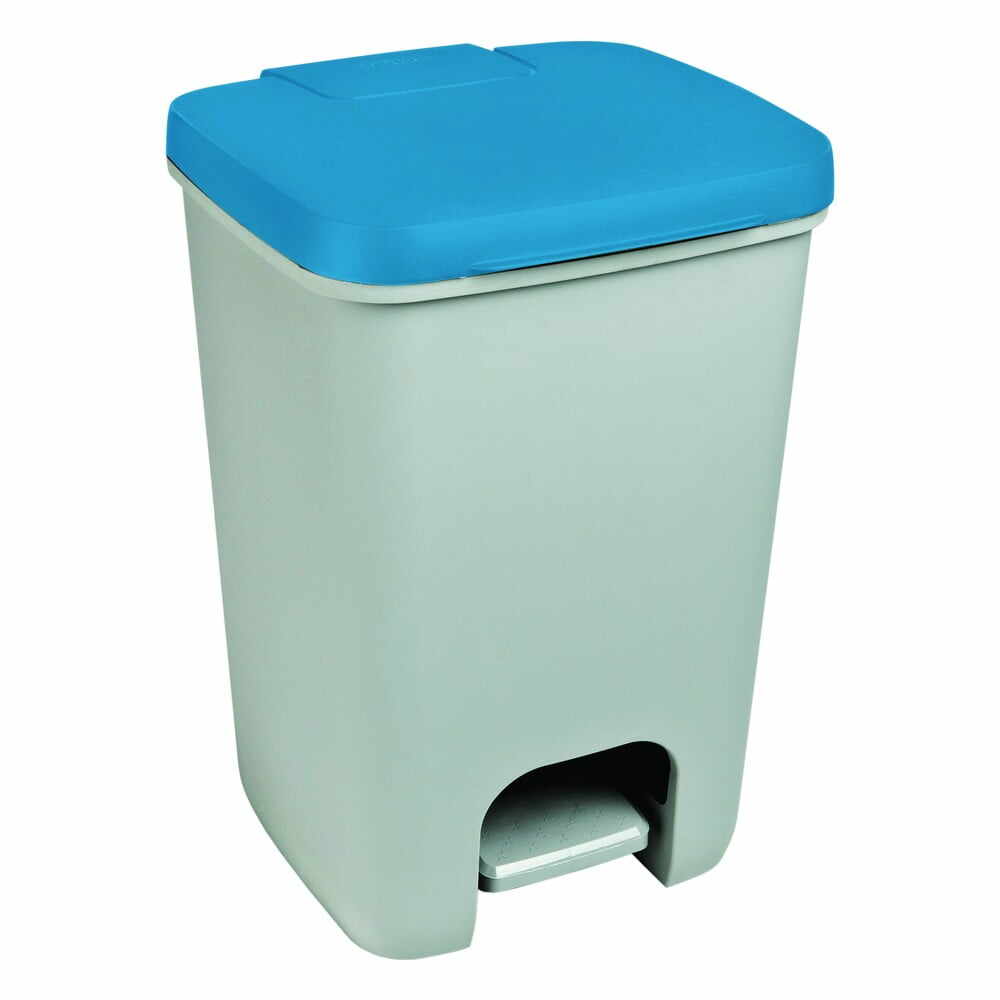Coș de gunoi CURVER Essentials, 20 l, gri - albastru