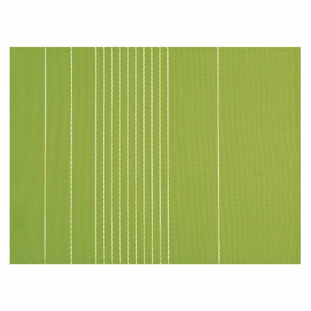Șervet decorativ Tiseco Home Studio Stripe, 45 x 33 cm, verde