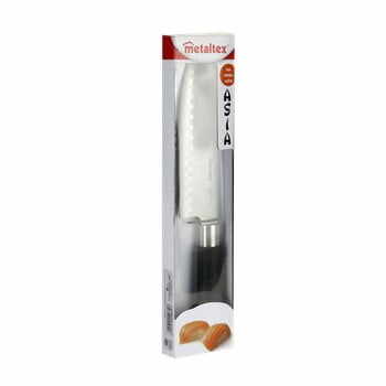 Cuțit de bucătărie în stil japonez Metaltex Santoku, lungime 30 cm