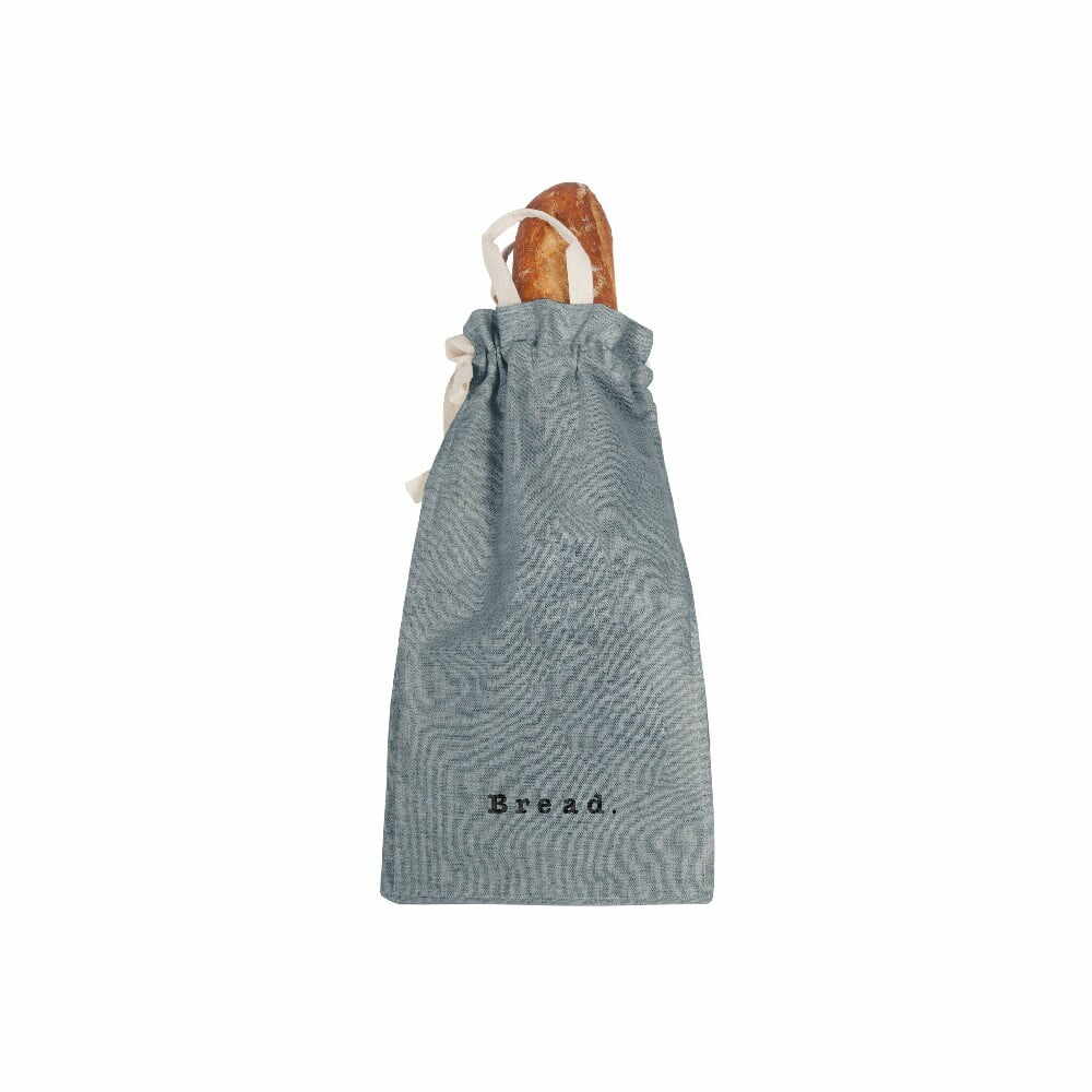 Săculeț textil pentru pâine Really Nice Things Bag Blue Sky, înălțime 42 cm