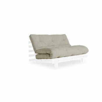 Canapea extensibilă Karup Design Roots White, bej - gri