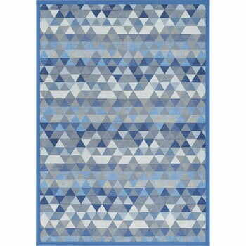 Covor reversibil Narma Luke Blue, 200 x 300 cm, albastru