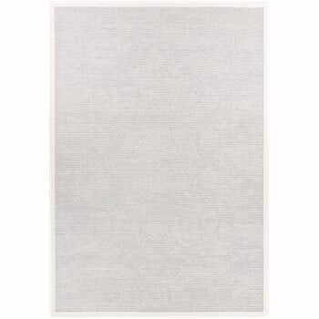 Covor reversibil Narma Palmse White, 100 x 160 cm, alb