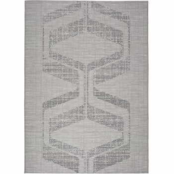 Covor potrivit pentru exterior, gri, Weave Mujro, 130 x 190 cm