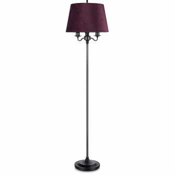 Lampadar Markslöjd Jamie, 40 cm, negru - violet