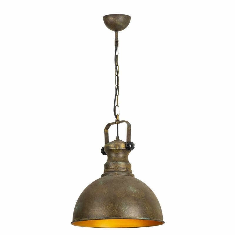 Lustra tip pendul Farnham, metal, 40 x 31 x 85 cm