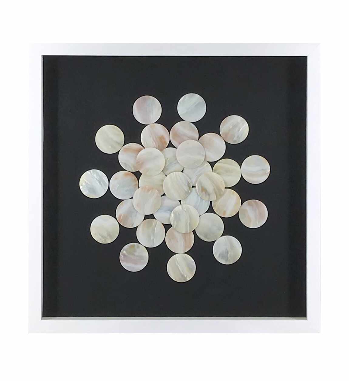 Decoratiune de perete, Diana Circles Multicolor, 60 x 60 cm