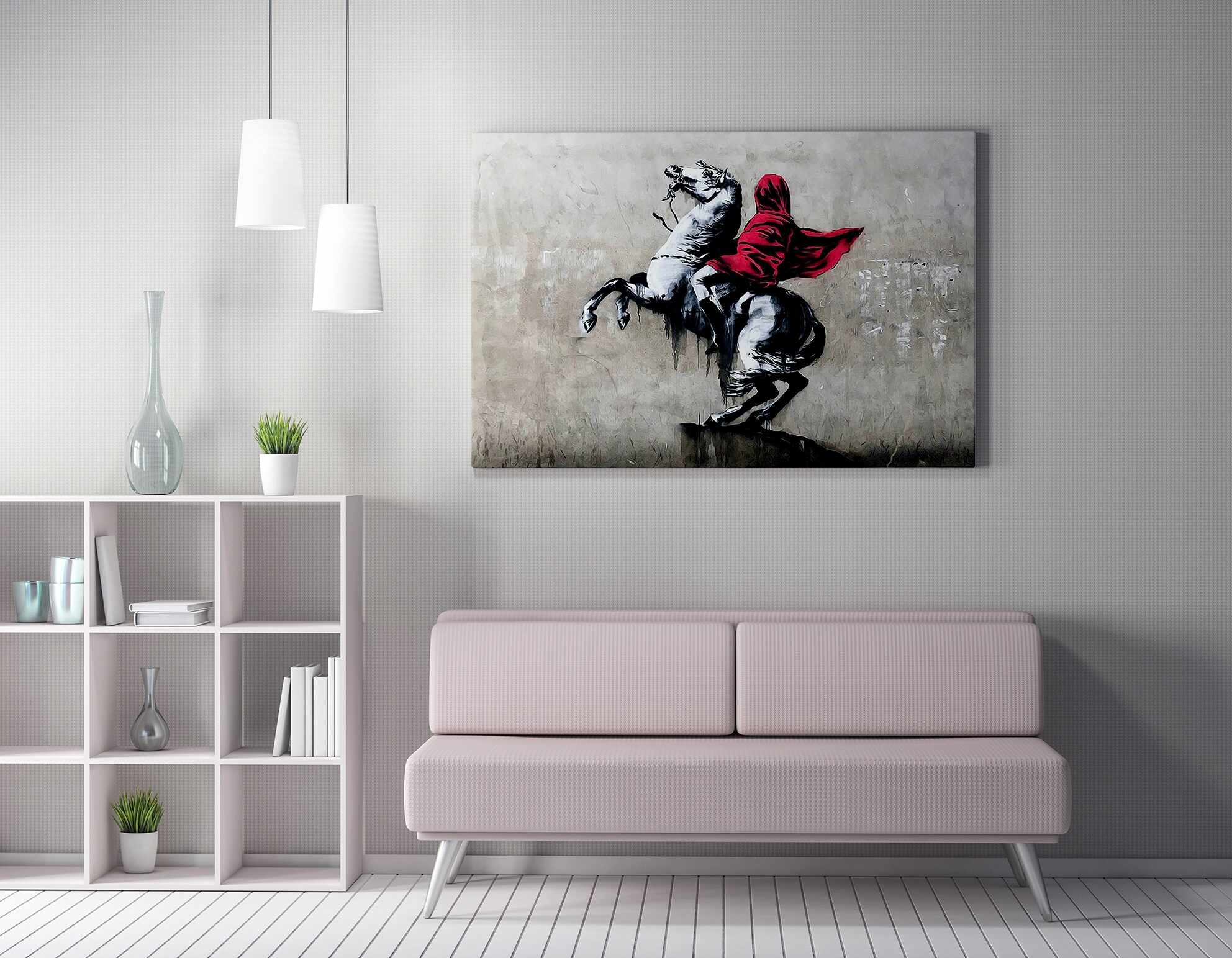 Tablou Canvas Horse WY02 Multicolor, 70 x 50 cm