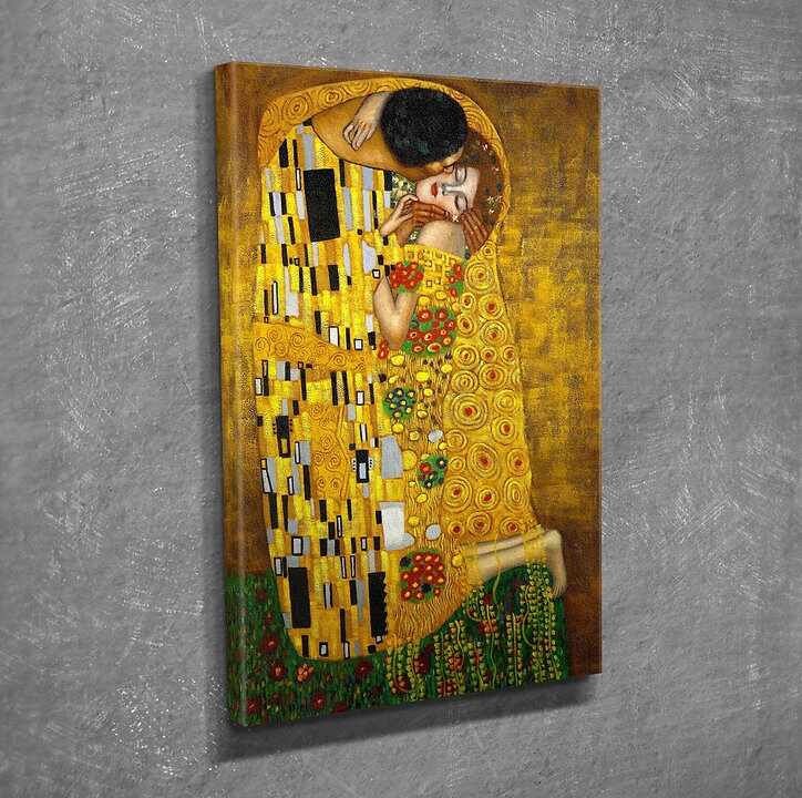Tablou Canvas Draco Kiss DC239 Multicolor, 30 x 40 cm