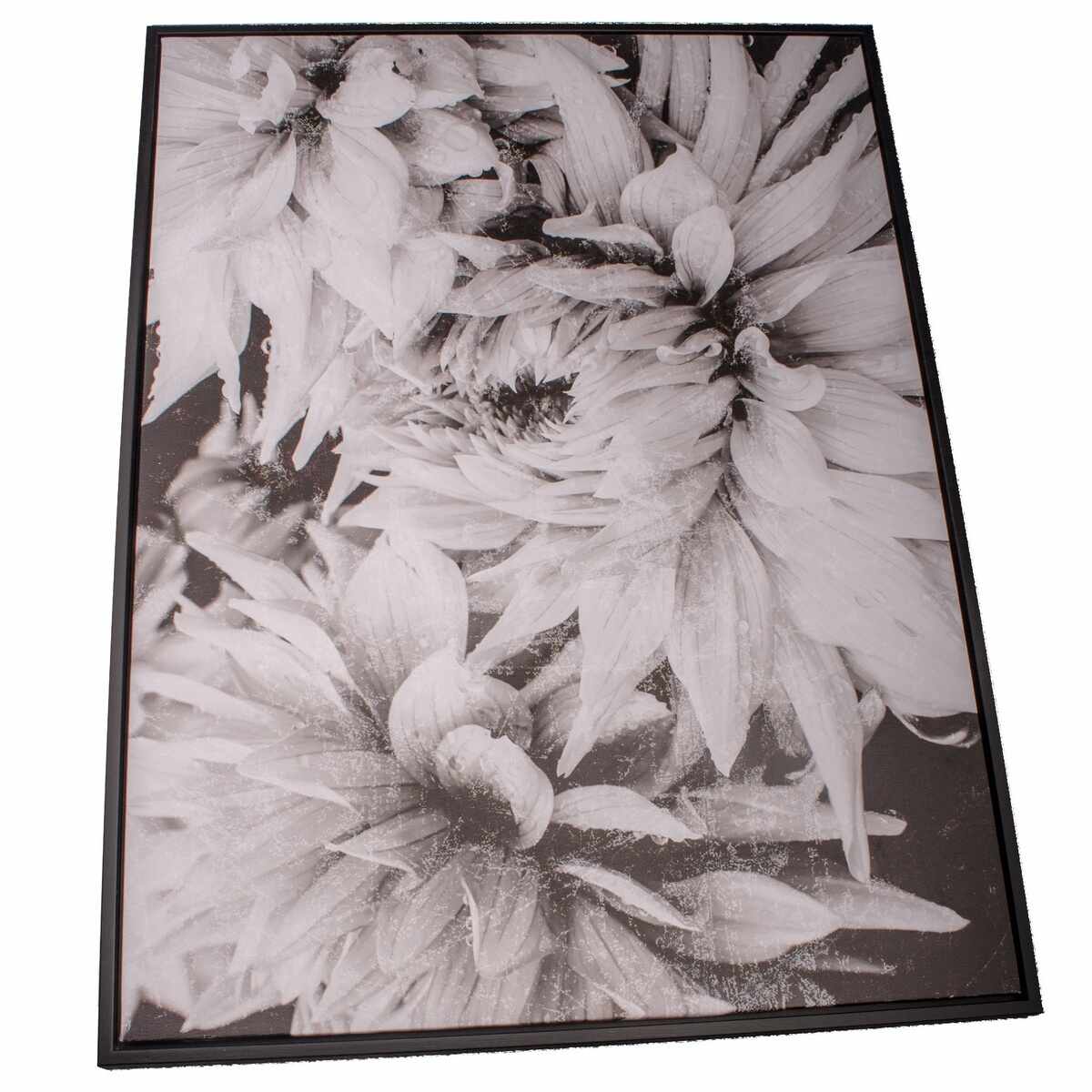 Tablou pe pânză Dahlia, cu ramă, 50 x 70 cm