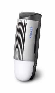 Purificator de aer Clean Air Optima CA267, Ionizare, Filtru electrostatic, Plasma, Consum 2.5W/h, Pentru 15mp, Lampa de veghe