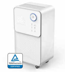 Dezumidificator AlecoAir D16 ECO,16 l /24h, WiFi, Filtru Cold Catalyst, Uscare Rufe, Display digital, Higrostat, Debit 150 mc/h