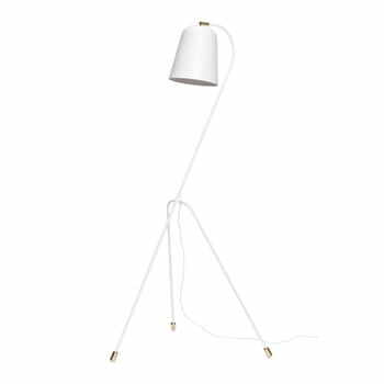 Lampadar Hübsch Floor Lamp, înălțime 156 cm, alb