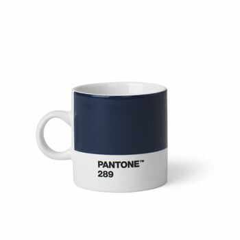 Cană Pantone 289 Espresso, 120 ml, albastru închis